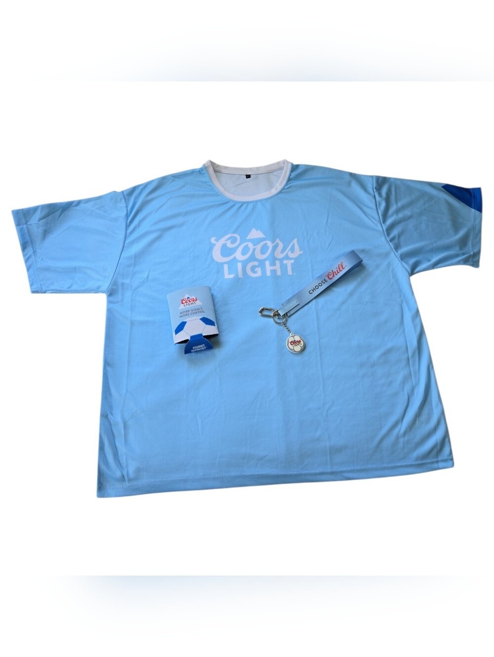 FIFA 2026 x Coors Light Official Merch Keychain Wristlet w/ Clip NEW size L
